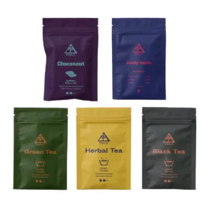 Temple Teleport Sample Pack with Magic Mushroom Tea and Choconaut Scooby Snacks